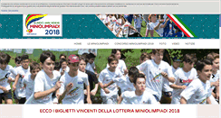 Desktop Screenshot of miniolimpiadi.org